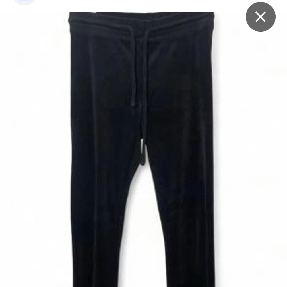 American Eagle Outfitters Women's  Black Velourt Joggers Sz. Small